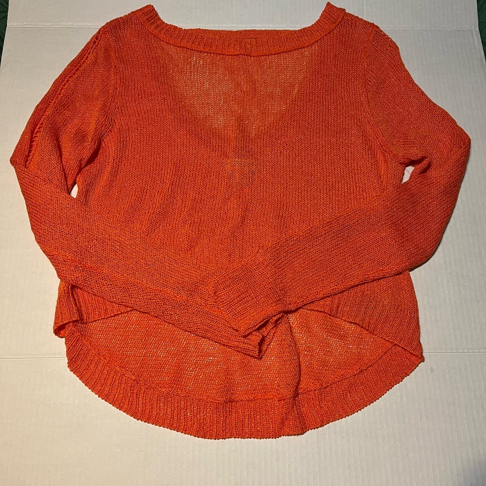 Women's Orange Sweater